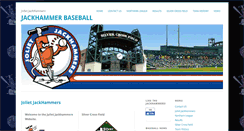 Desktop Screenshot of jackhammerbaseball.com
